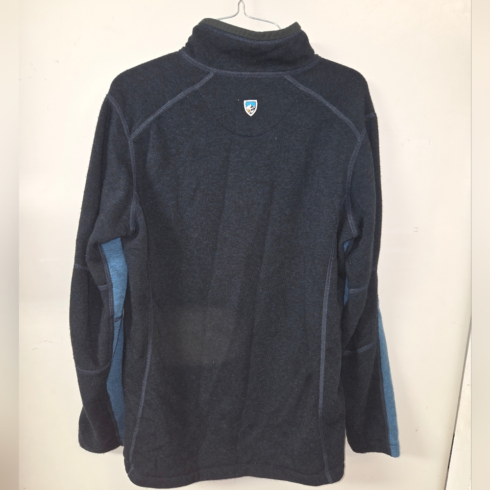 Kuhl Men's Black and Blue Sweater - Picture 4 of 5